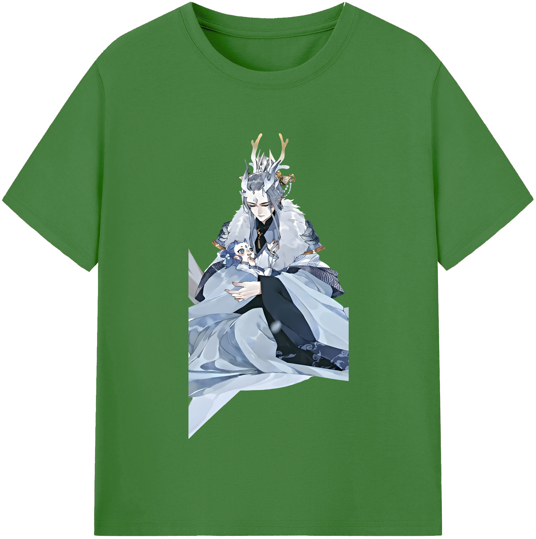 （画像用） Ne Zha 2 ナタ 魔童の大暴れ レディースカジュアルプリントTシャツ（綿100％）
